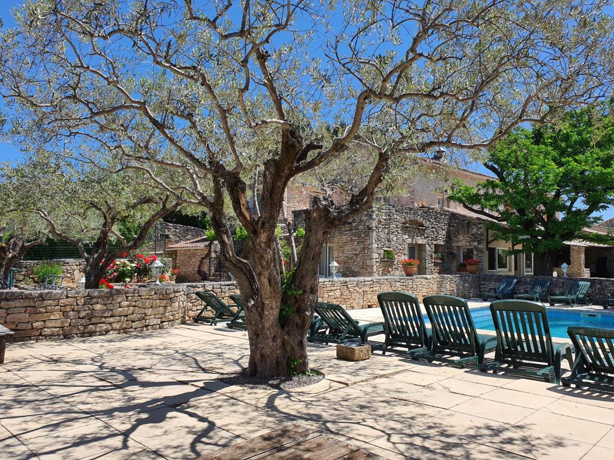 Saint-Martin-dʼArdèche Logis Hotel Restaurant L'Escarbille מראה חיצוני תמונה