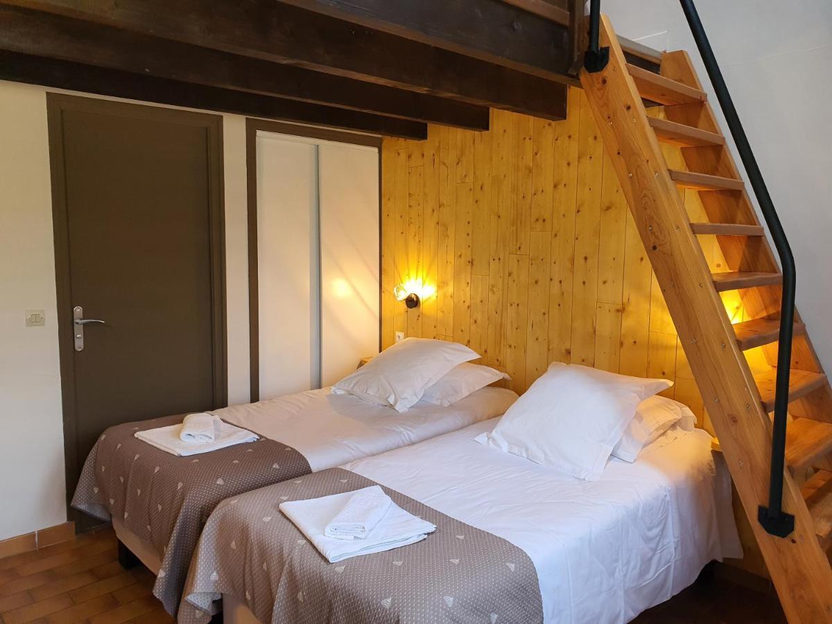 Saint-Martin-dʼArdèche Logis Hotel Restaurant L'Escarbille מראה חיצוני תמונה