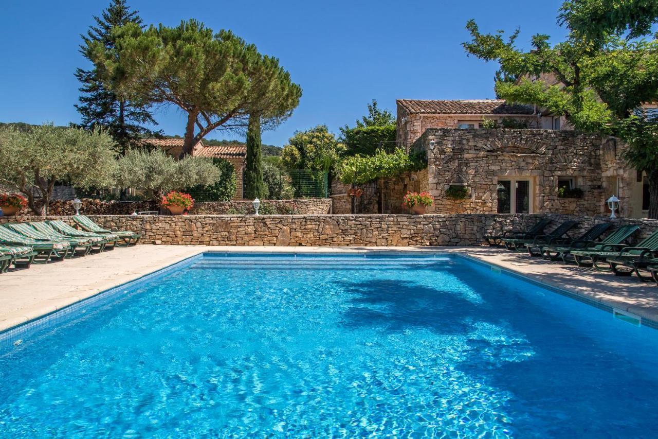 Saint-Martin-dʼArdèche Logis Hotel Restaurant L'Escarbille מראה חיצוני תמונה