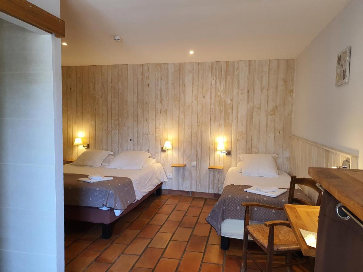 Saint-Martin-dʼArdèche Logis Hotel Restaurant L'Escarbille מראה חיצוני תמונה