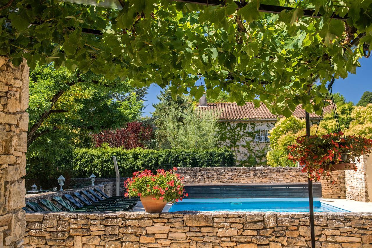Saint-Martin-dʼArdèche Logis Hotel Restaurant L'Escarbille מראה חיצוני תמונה
